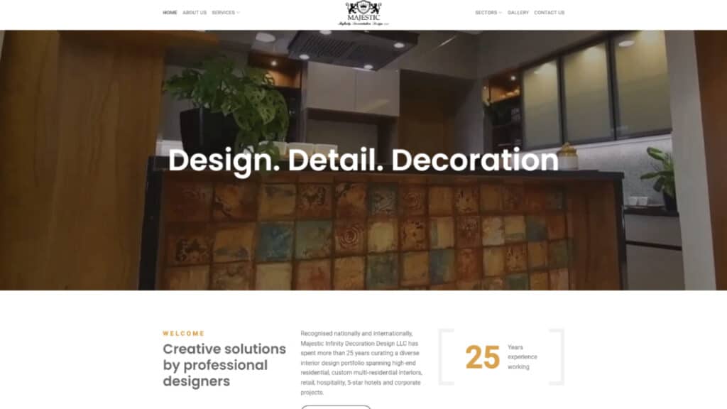 Majestic Infinity Decoration